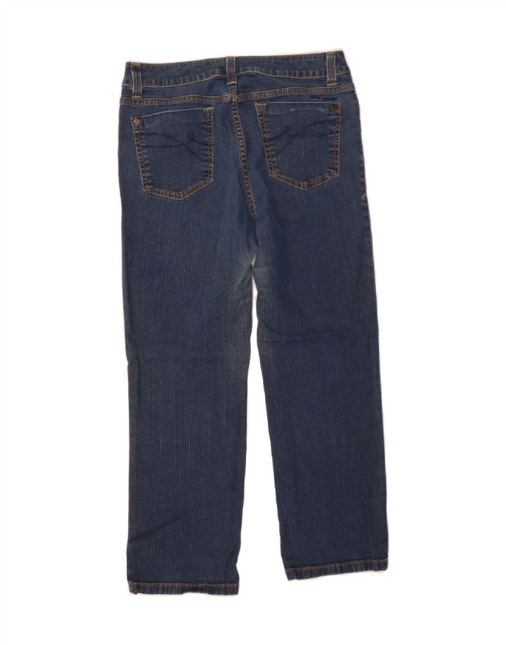 DKNY Womens Straight Jeans US 10 Large W32 L27 Blue Cotton Vintage Dkny and Second-Hand Dkny from Messina Hembry 