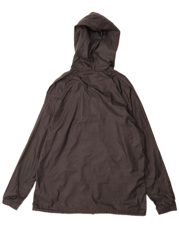 Adidas Regnjakke med hætte til kvinder UK 18 XL Sort Polyester