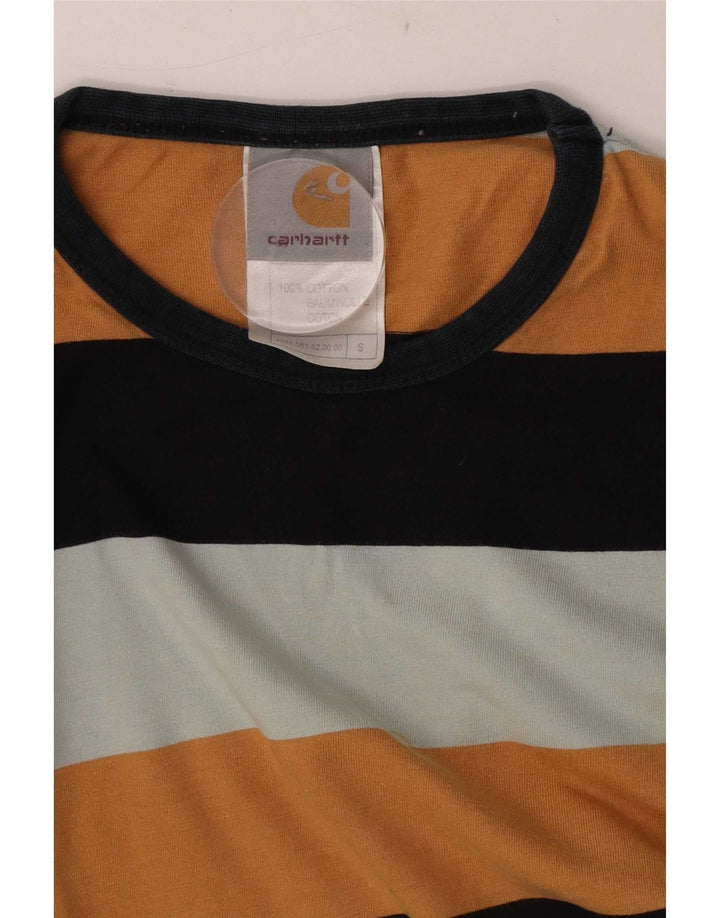 Carhartt herre top langærmet lille flerfarvet stribet bomuld