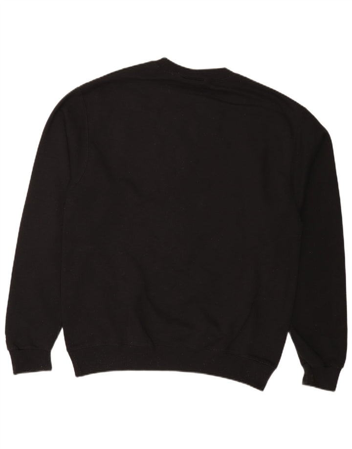 Champion Herre Sweatshirt Jumper Medium Sort Bomuld