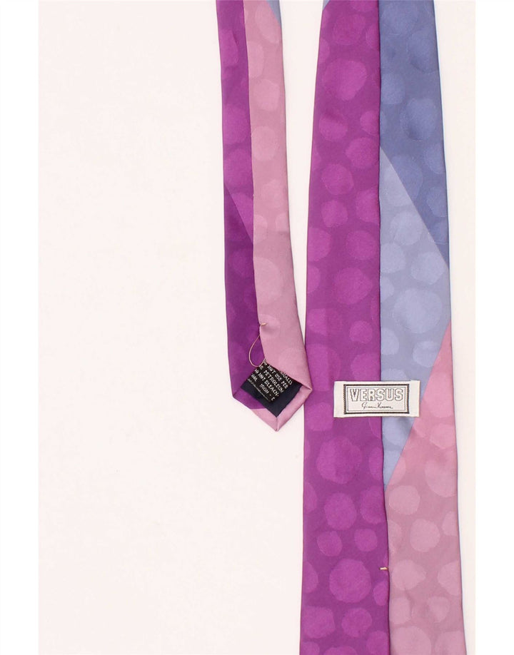 Versus By Gianni Versace Herre slips One Size Lilla Colourblock Silke Designer