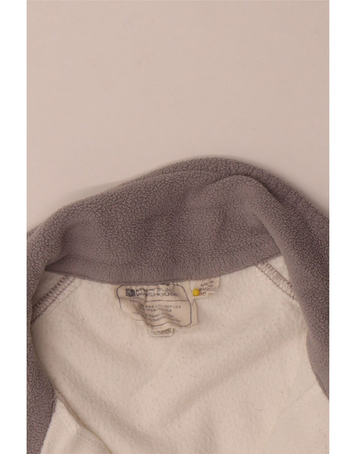 Mountain Warehouse Dame Fleece Jumper med lynlås DK 12 Medium White