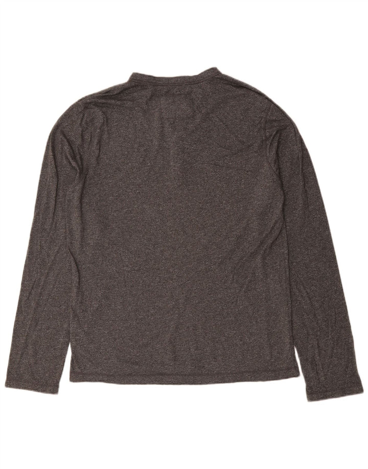 Abercrombie & Fitch Herre Muscle Top Langærmet Medium Grey Flecked
