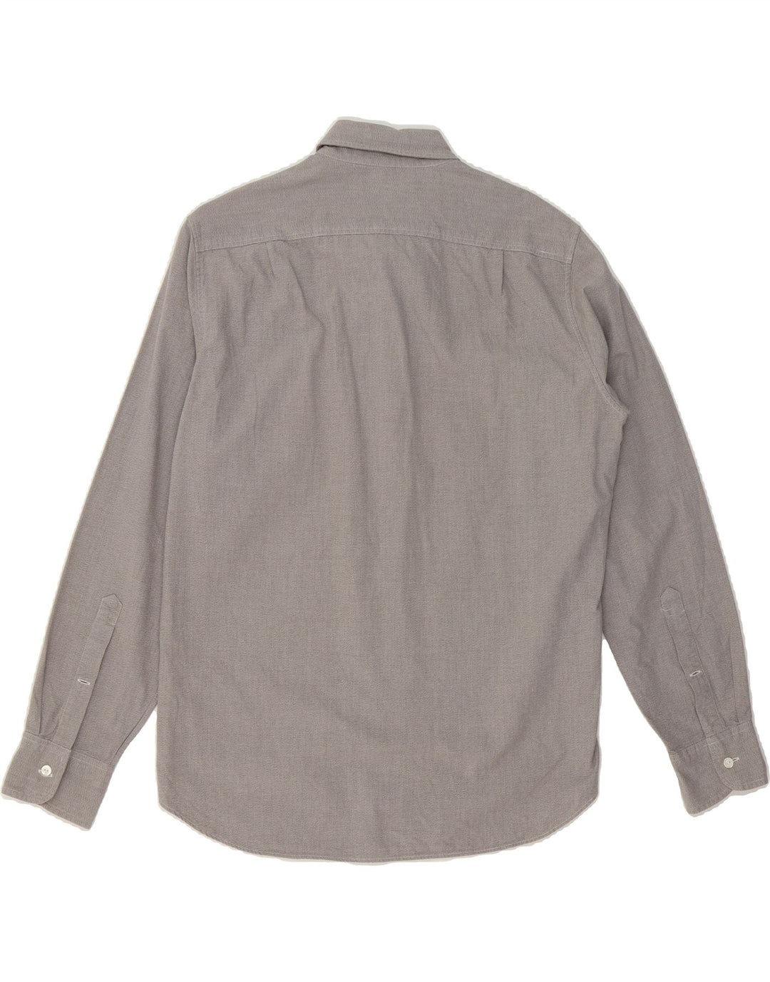 J. CREW Mens Shirt Medium Grey Cotton Vintage J. Crew and Second-Hand J. Crew from Messina Hembry 