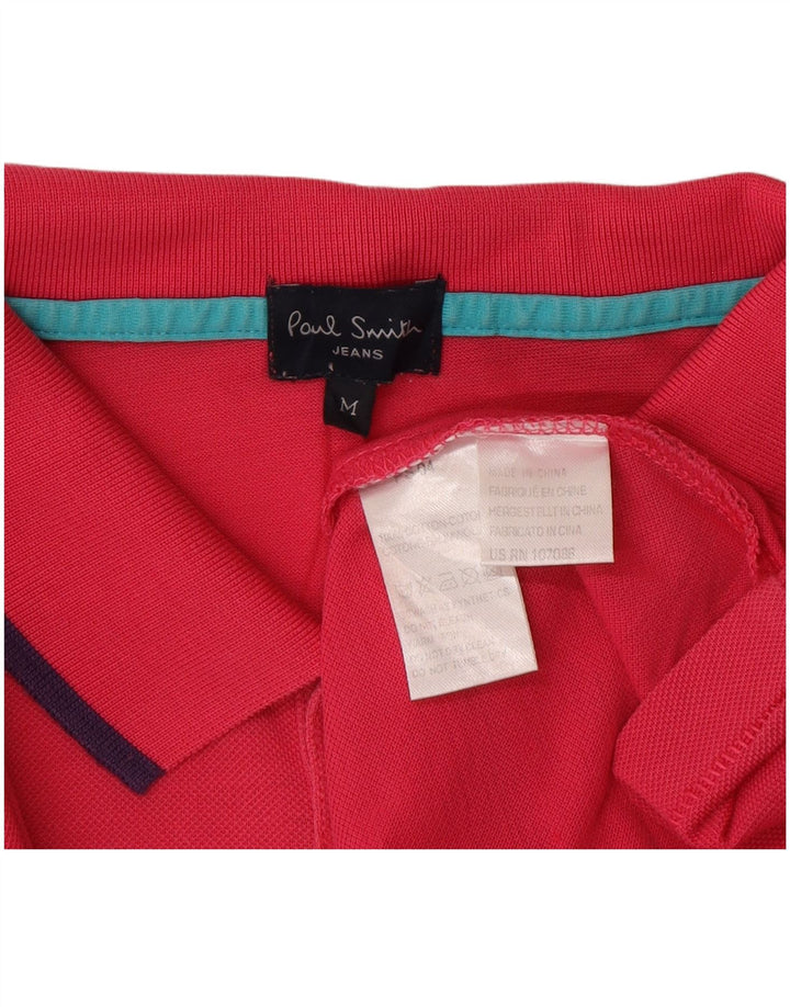 Paul Smith herre poloshirt Medium Pink Bomuld