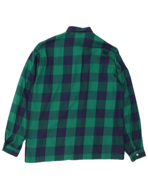 CACHAREL Dameskjorte UK 16 Large Green Gingham