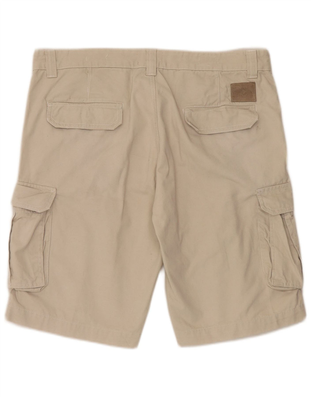 Vintage Herre Cargo Shorts W40 XL Beige Bomuld