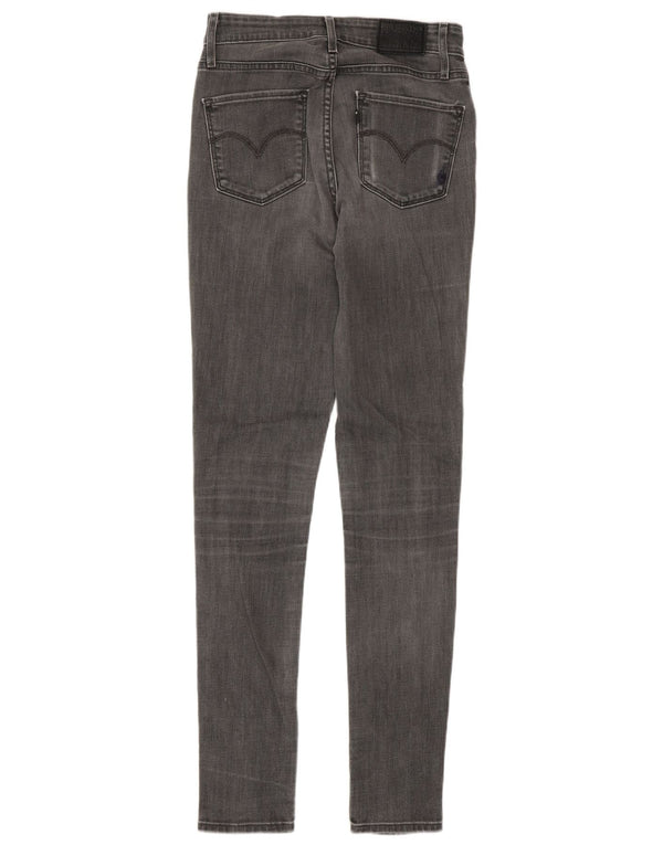 Levi's Skinny Jeans til kvinder W26 L34 Grå Bomuld