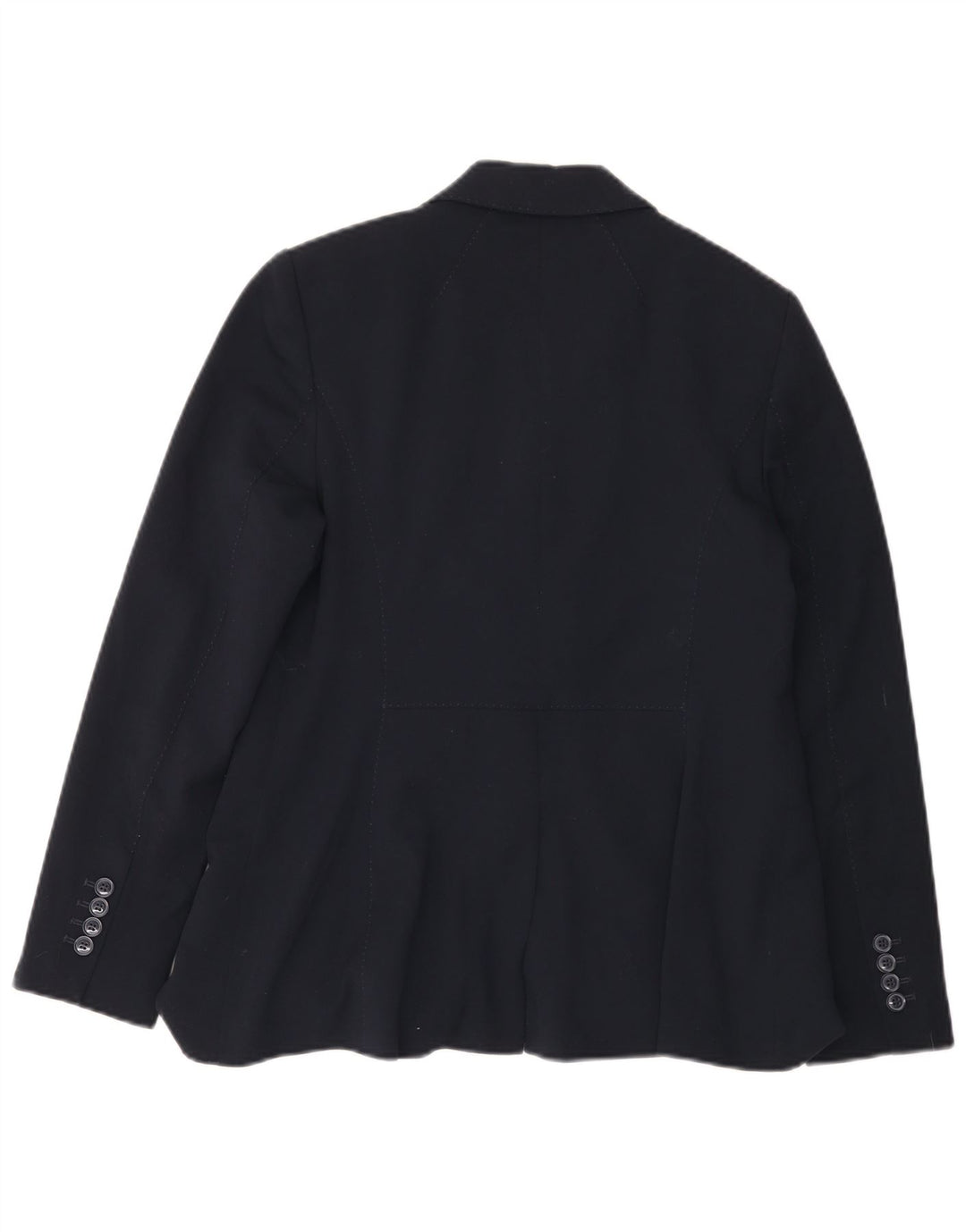 Marks & Spencer Dame 1-knaps blazerjakke UK 12 Medium Navy Blue