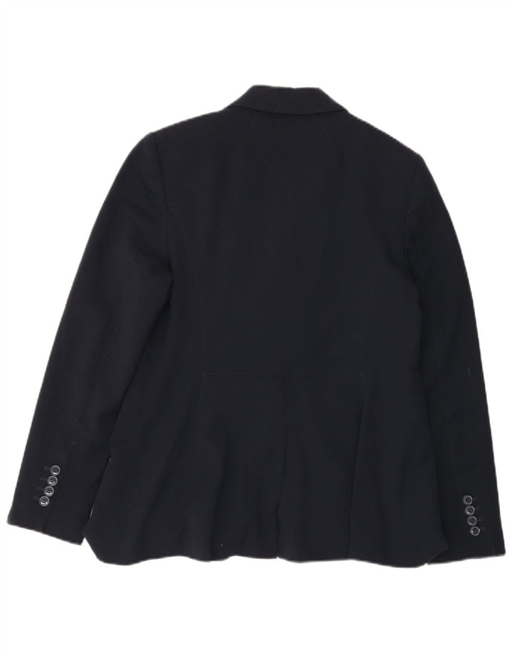 Marks & Spencer Dame 1-knaps blazerjakke UK 12 Medium Navy Blue