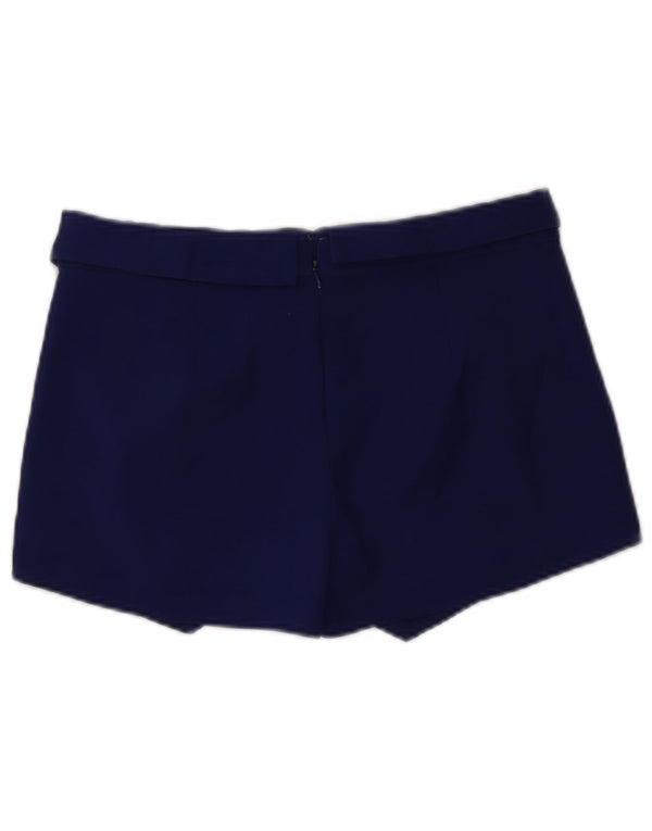 Zara Womens Shorts Medium W28  Navy Blue Cotton