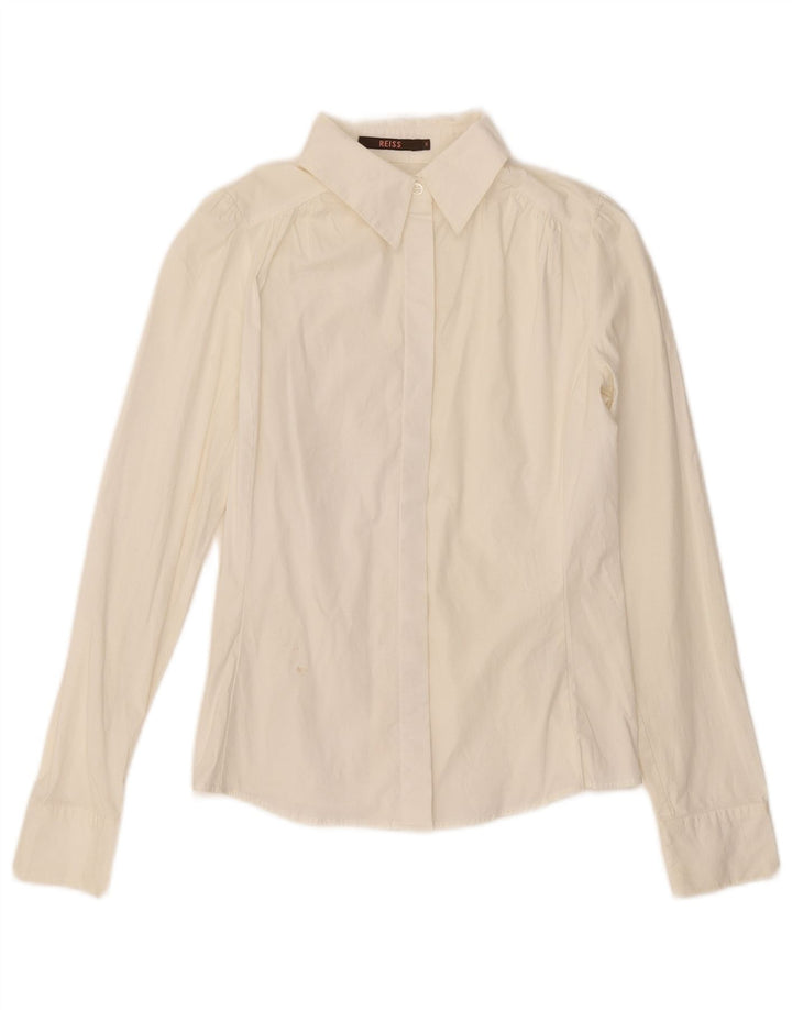 Reiss Dameskjorte UK 8 Small White Bomuld