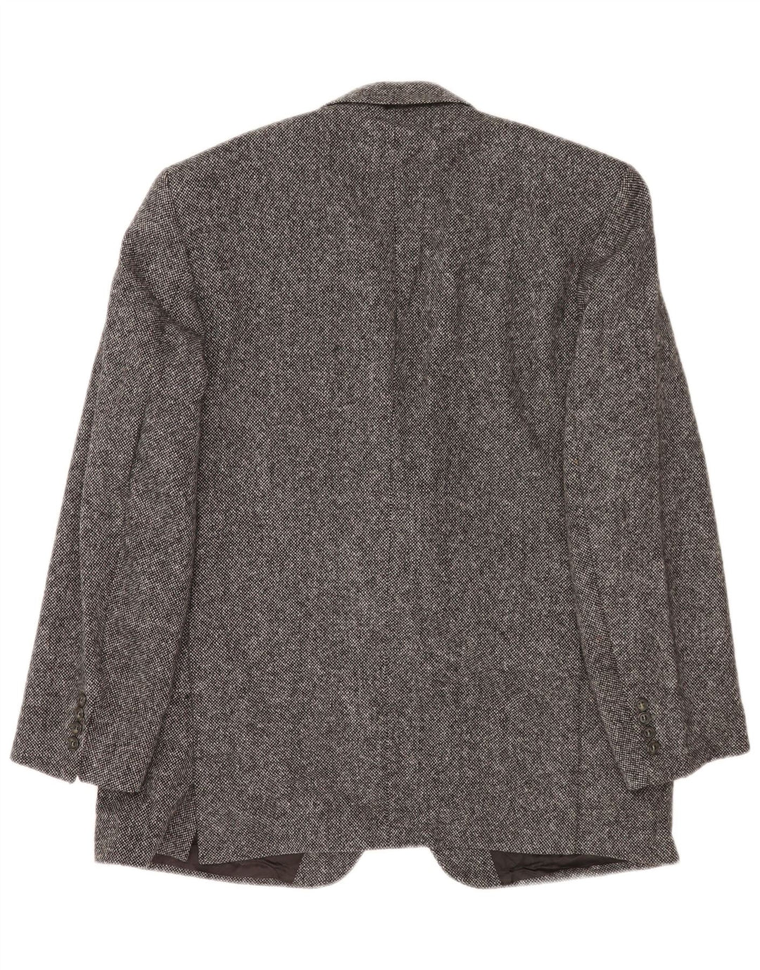 Burberry Herre 2-knaps blazerjakke UK 40 Large Grey Flecked Wool