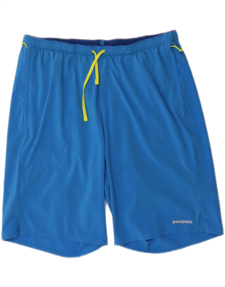 Patagonia herre sportsshorts store blå