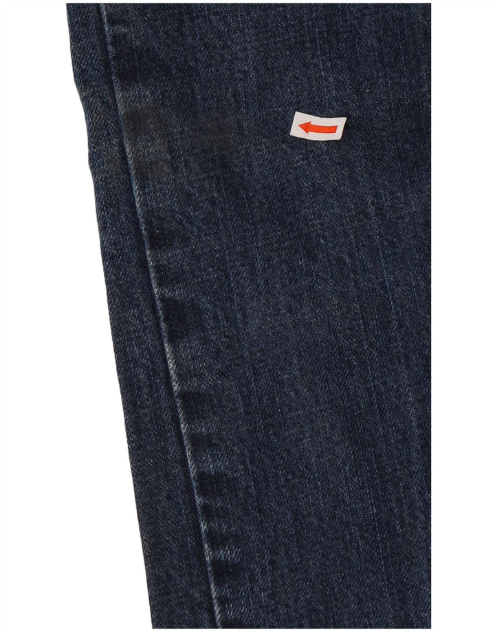 HOLLISTER Straight jeans til mænd W34 L34 blå bomuld