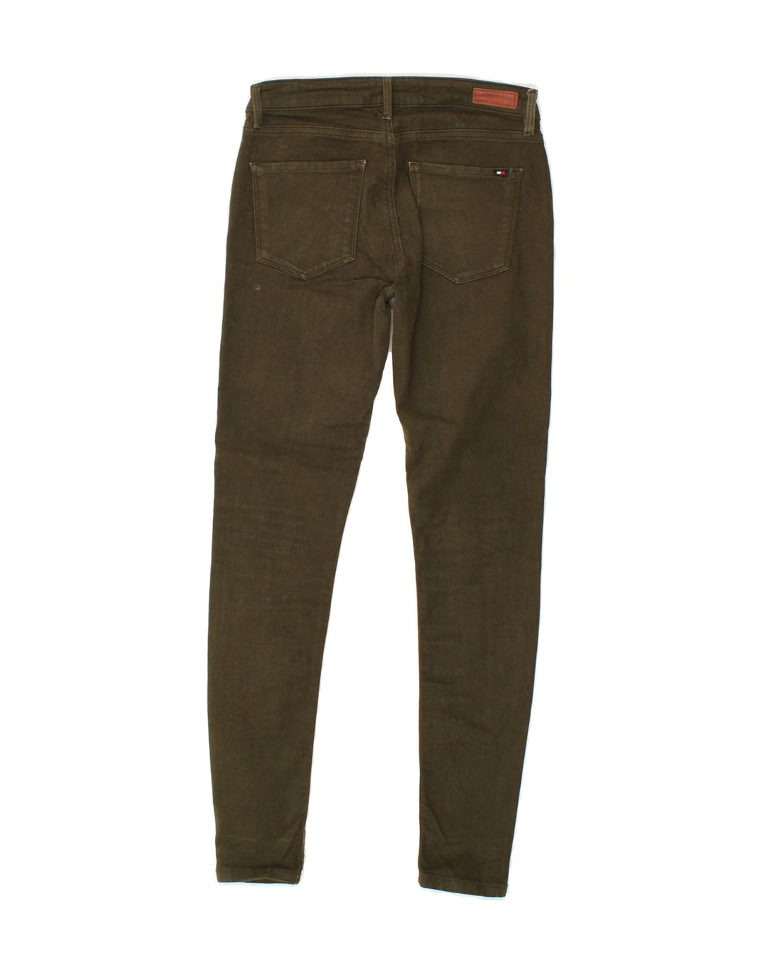 TOMMY HILFIGER Womens Como Jegging Jeans W26 L30 Green Vintage Tommy Hilfiger and Second-Hand Tommy Hilfiger from Messina Hembry 