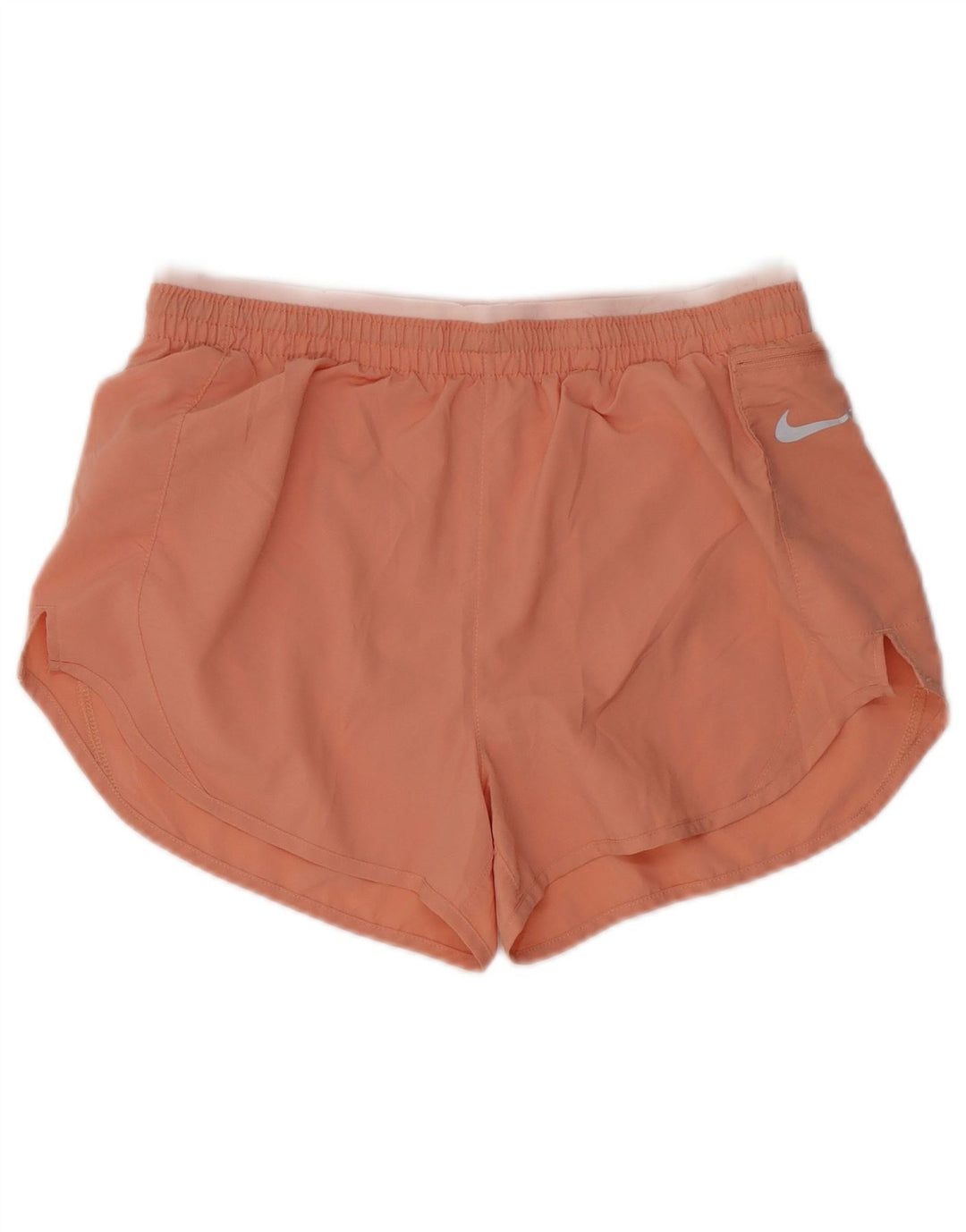 Nike sportsshorts til kvinder UK 12 Medium Pink stribet polyester