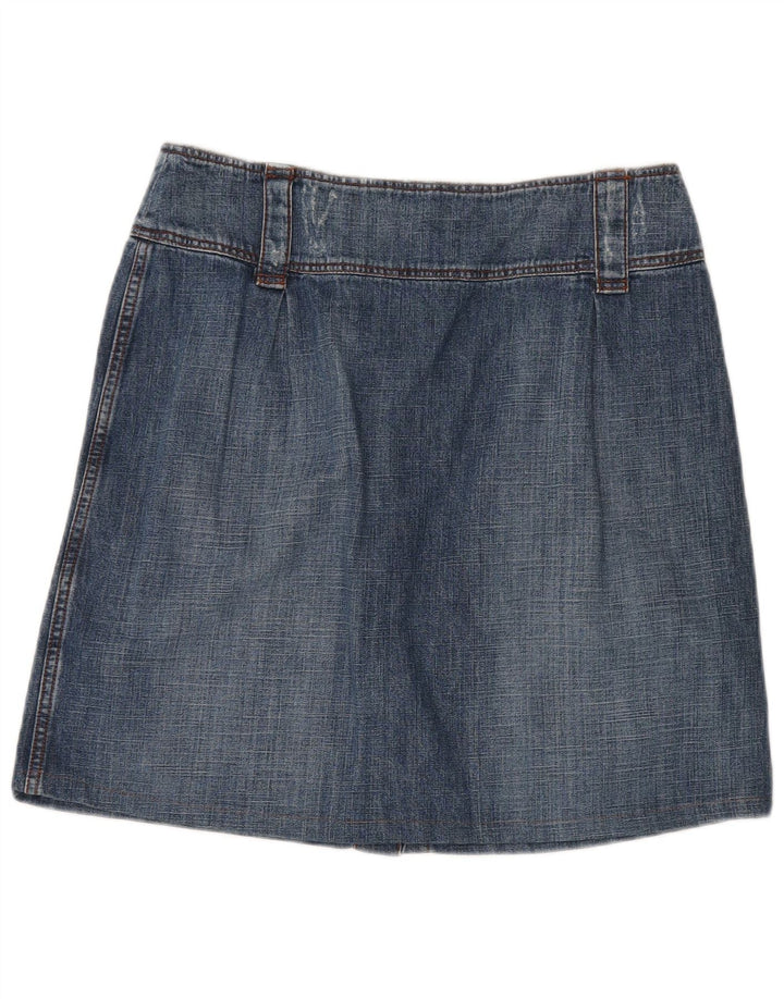 Max & Co. Dame denimnederdel UK 14 Large W32 Blue Cotton