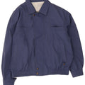 Vintage Bomberjakke til mænd UK 38 Medium Navy Blue