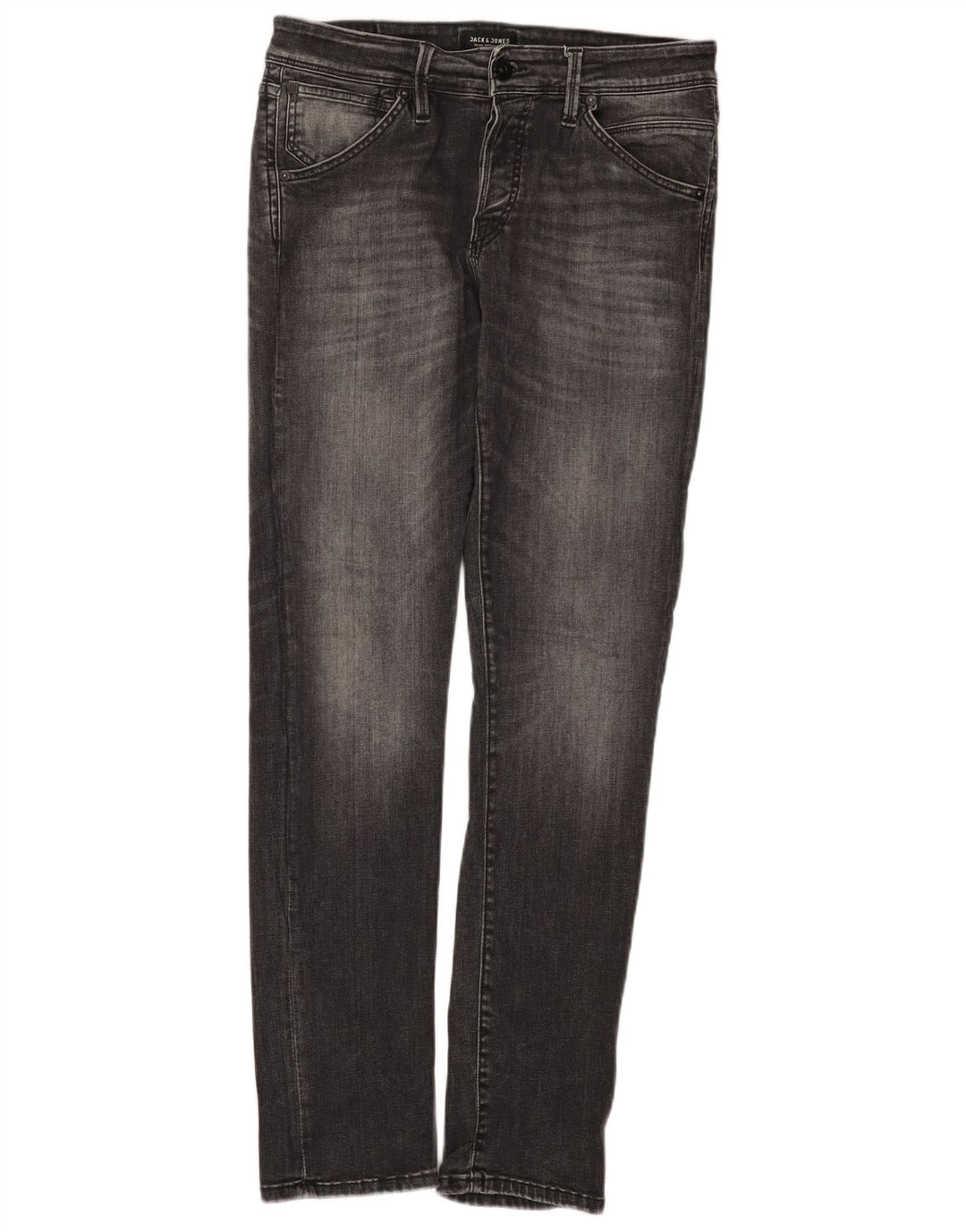 Jack & Jones Herre Slim Jeans W31 L32 Grå Bomuld