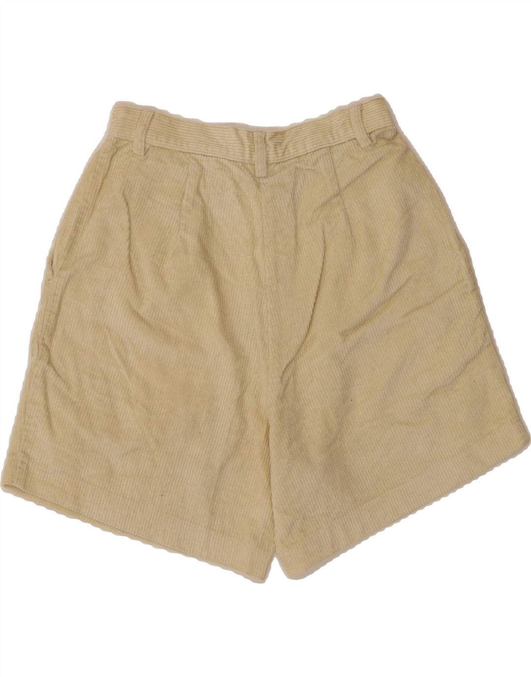 SISLEY Womens Relaxed Elegance Pegged Corduroy Shorts W26 Small  Beige Vintage Sisley and Second-Hand Sisley from Messina Hembry 