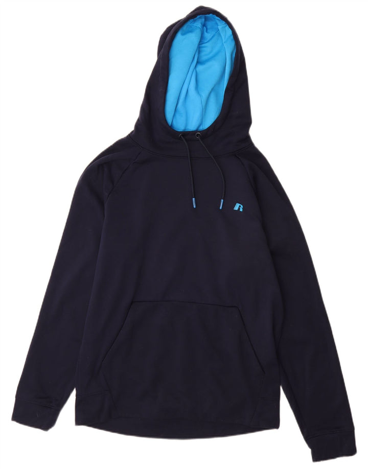 Russell Athletic Herre hættetrøje Jumper lille marineblå polyester