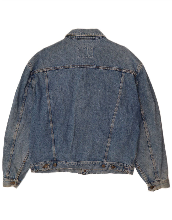 UNIFORM Herre denimjakke UK 38 Medium Blue