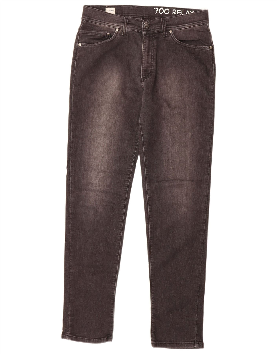 Carrera Mens 700 Regular Tapered Jeans W31 L31 Grå Bomuld