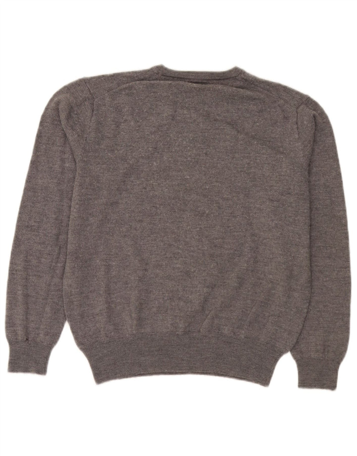Polo Ralph Lauren Herre Crew Neck Jumper Sweater Medium Grey Uld