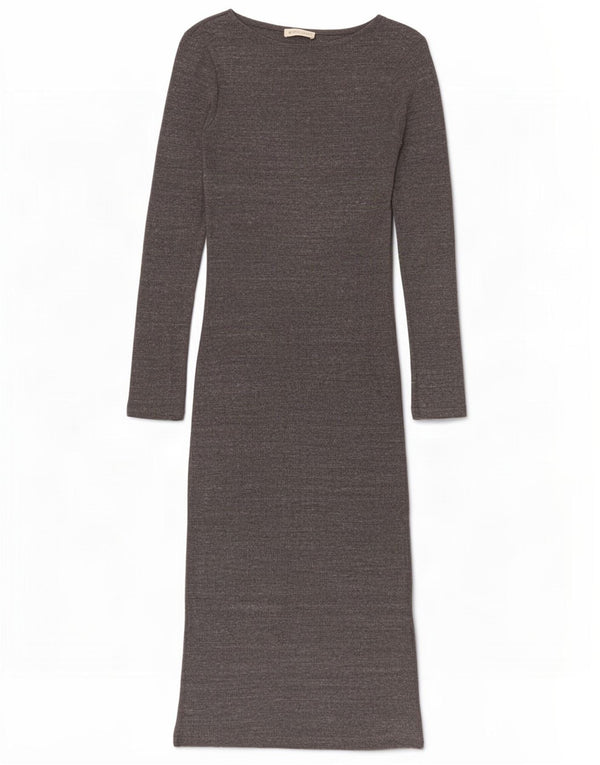 Whistles Womens Long Sleeve Bodycon Dress UK 10 Small Grå Polyester