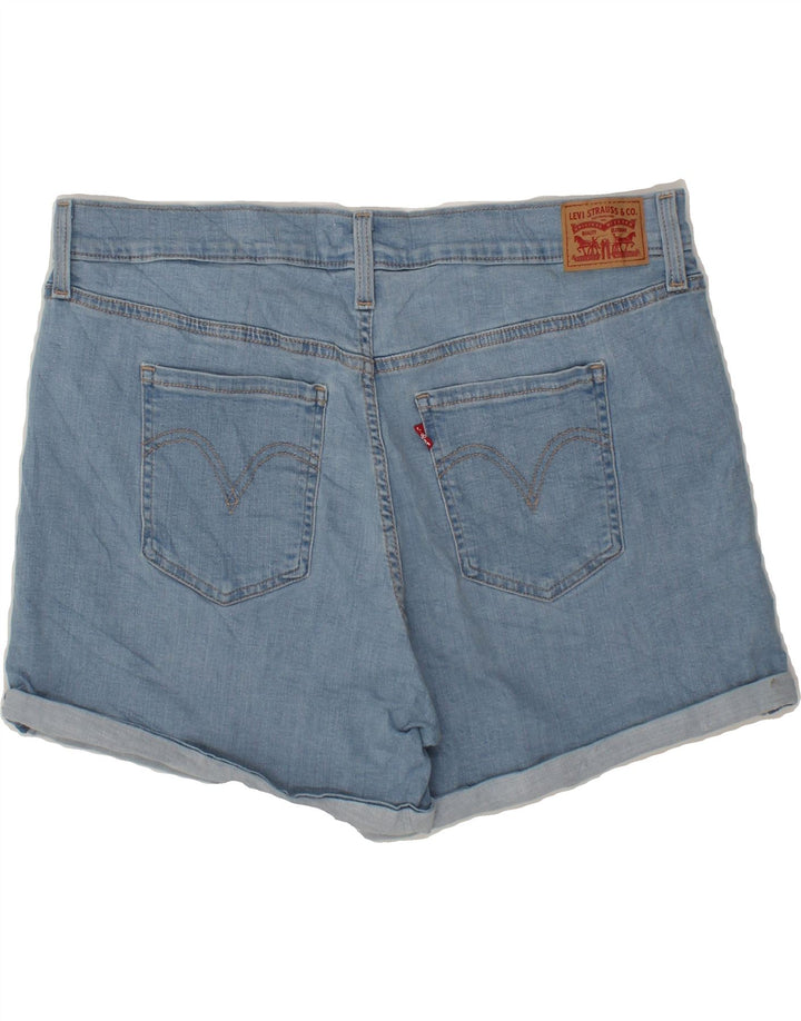 LEVI'S Womens Denim Shorts W34 Large Blue Cotton Vintage Levi's and Second-Hand Levi's from Messina Hembry 