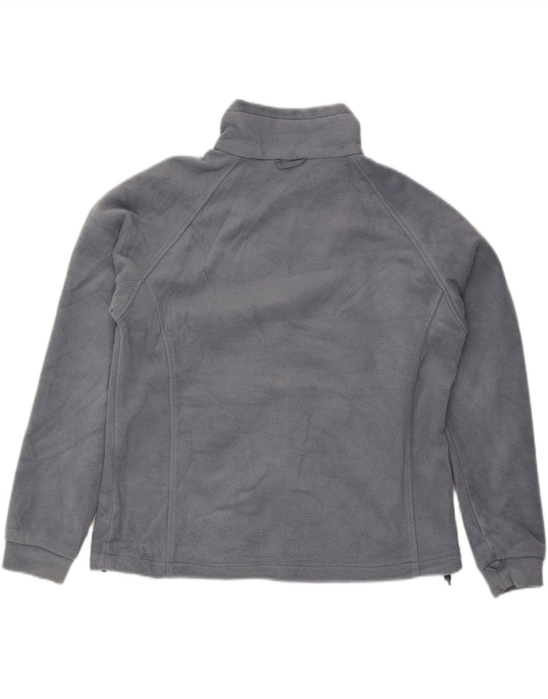 COLUMBIA Womens Fleece Jacket UK 14 Large Grey Polyester Vintage Columbia and Second-Hand Columbia from Messina Hembry 