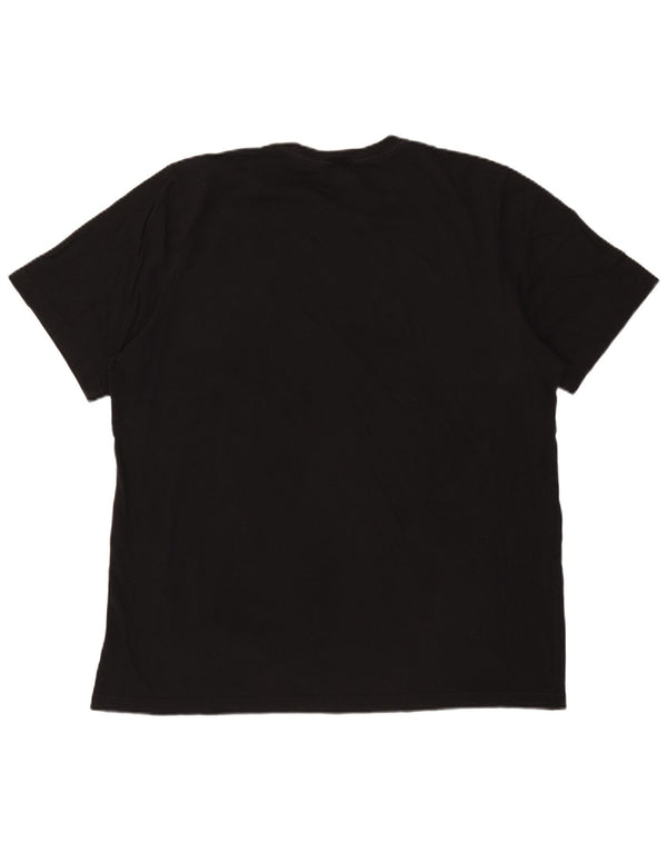Adidas Herre grafisk T-shirt top XL sort bomuld