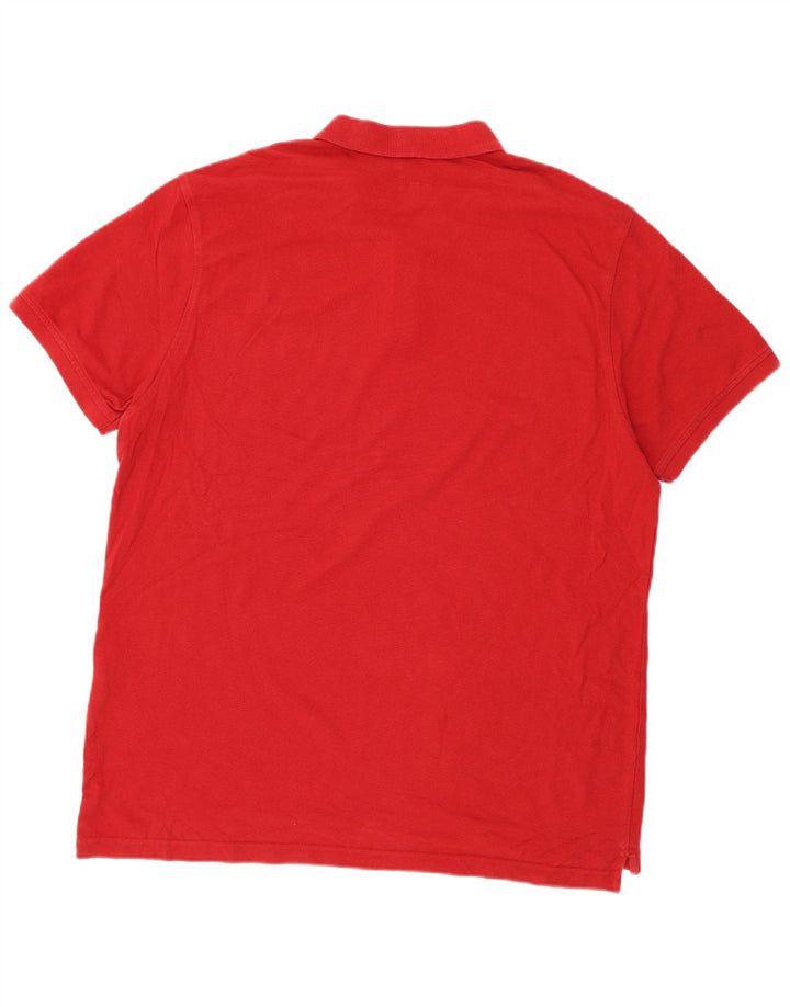 Levi's herre poloshirt 2XL rød bomuld
