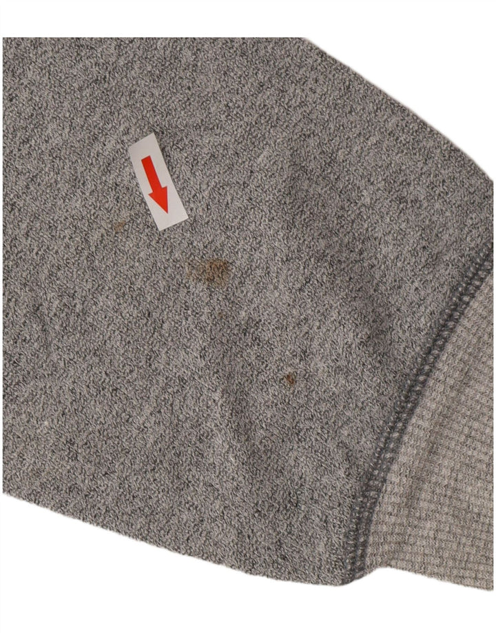 CARRERA grafisk sweatshirt til mænd, stor grå bomuld