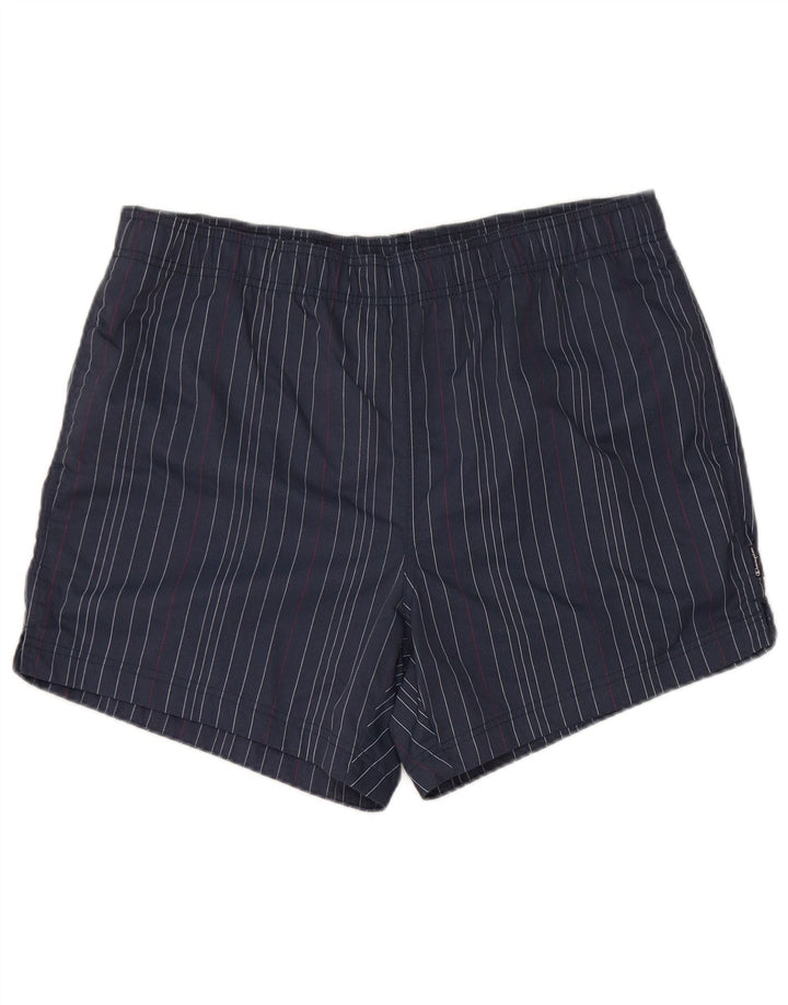 Champion svømmeshorts til mænd XL marineblå stribet polyamid