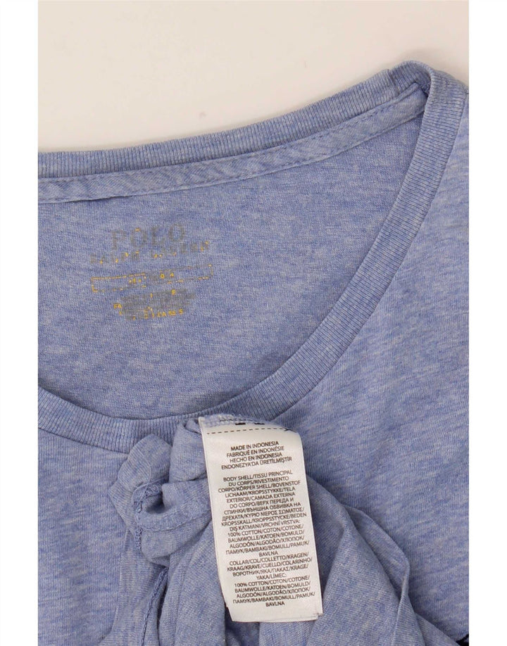Polo Ralph Lauren Herre T-shirt Top Medium Blue Bomuld