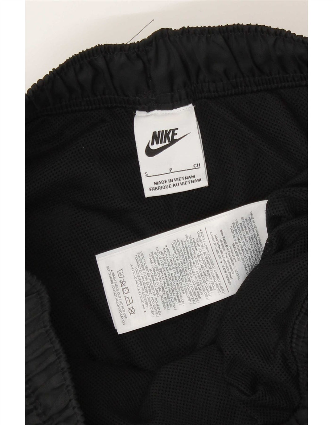 Nike Sportsshorts til mænd, små sorte polyester