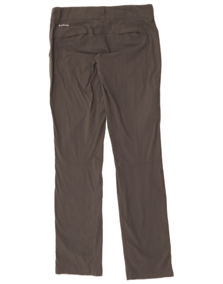 Columbia Womens Straight Cargo Trousers US 4 Small W30 L33 Grå Nylon