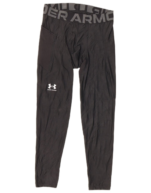 Under Armour Herre Heat Gear Grafiske Leggings Large Sort