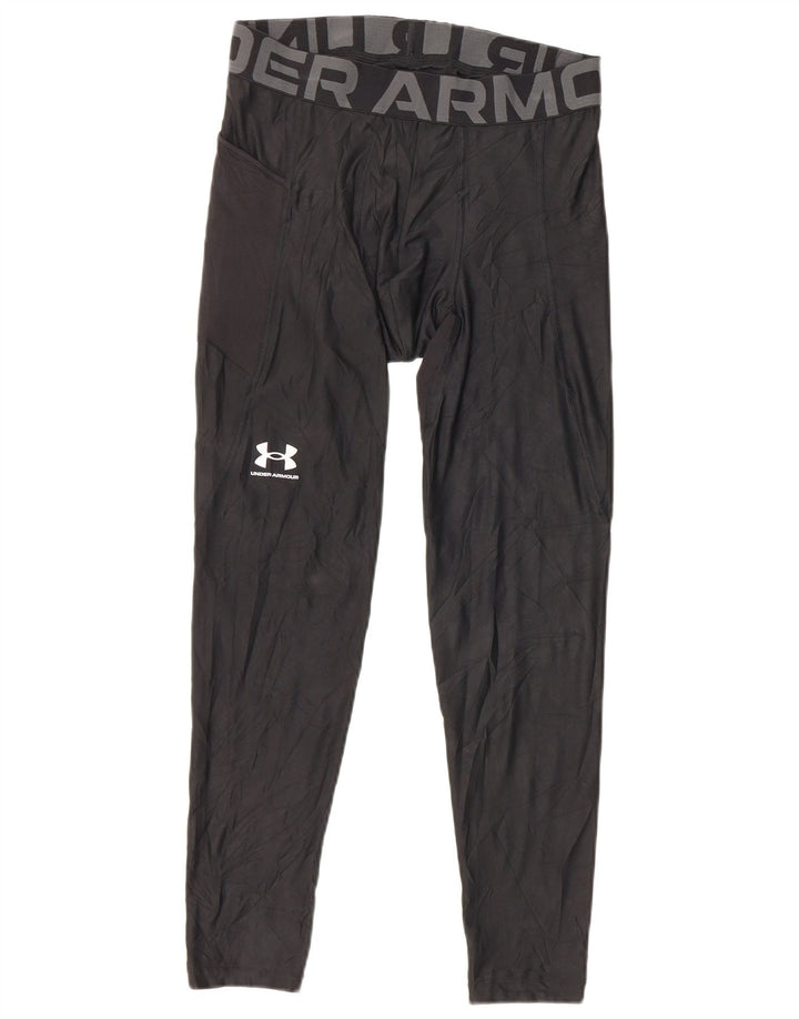 Under Armour Herre Heat Gear Grafiske Leggings Large Sort