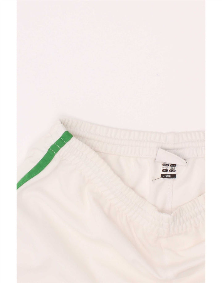 Umbro Boys Sports Shorts 13-14 År Hvid