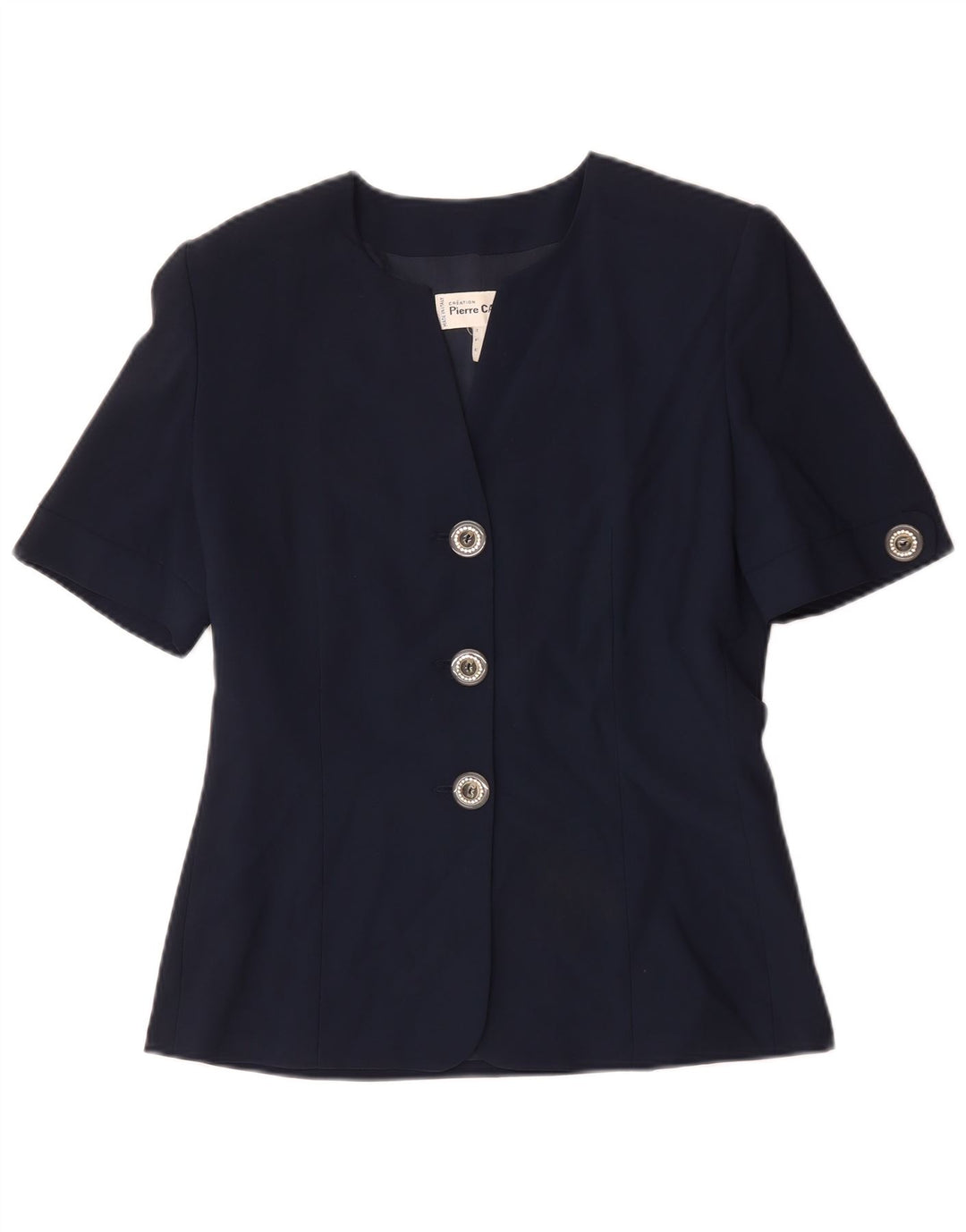Pierre Cardin Dame 3-knaps blazerjakke IT 42 Medium Marineblå