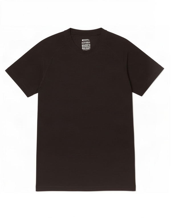 Mountain Warehouse Womens T-Shirt Top UK 18 XL Black Polyester