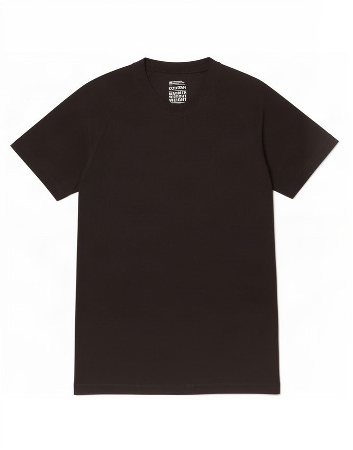 Mountain Warehouse Dame T-Shirt Top UK 18 XL Sort Polyester