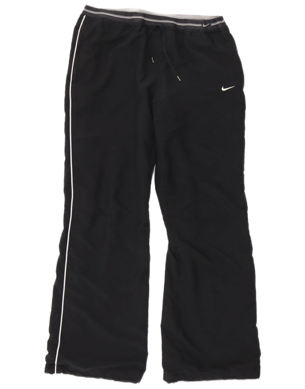 Nike træningsdragtsbukser til kvinder UK 14/16 Large Black Polyester