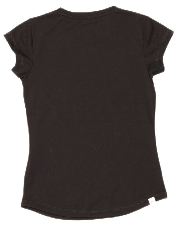 Puma Girls T-Shirt Top 11-12 År Sort Polyester