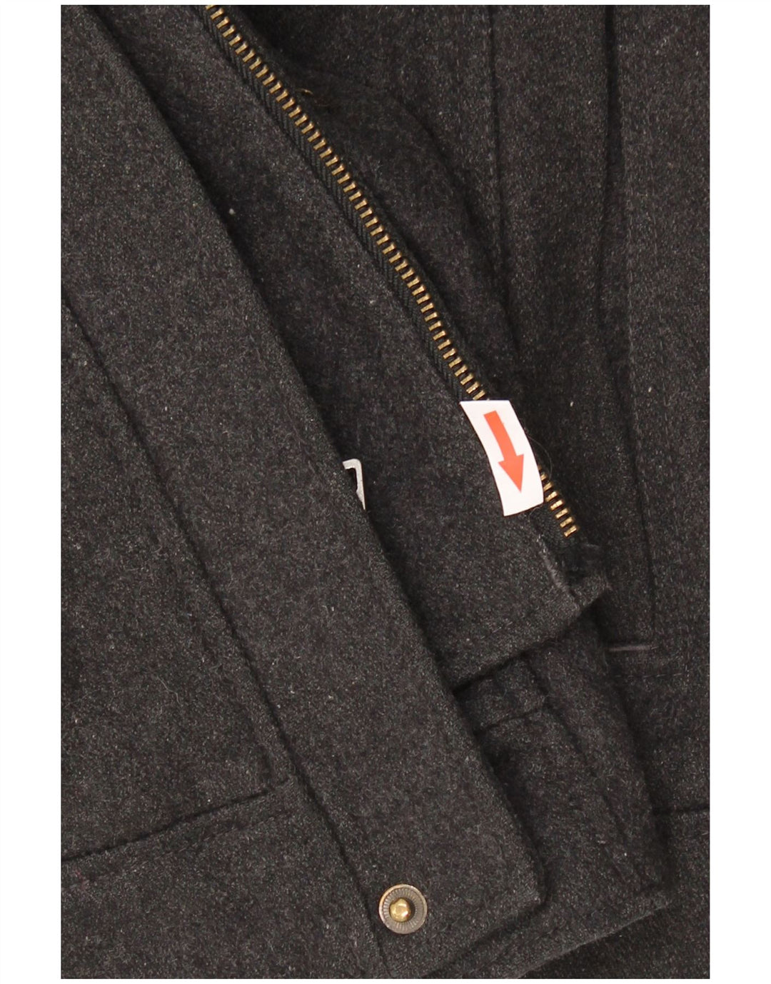 London Fog Herre Towne Bomber Windbreaker Jacket UK 38 Medium Grey Wool