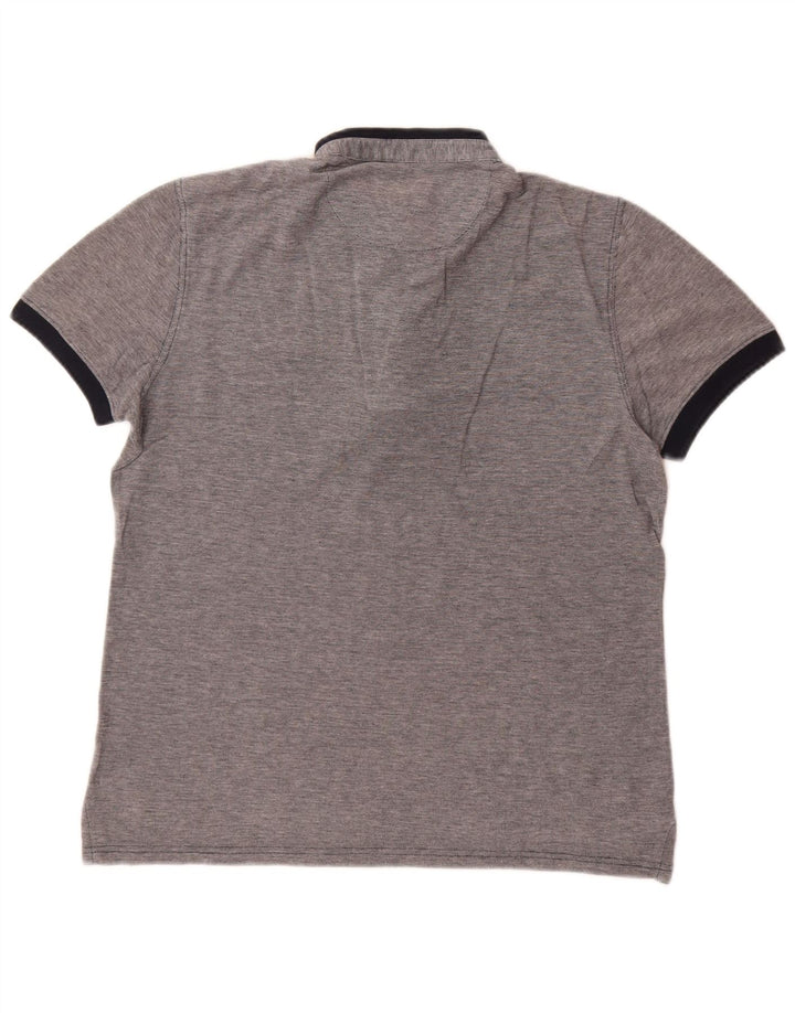 Massimo Dutti Polo skjorte til mænd Medium Grey Flecked