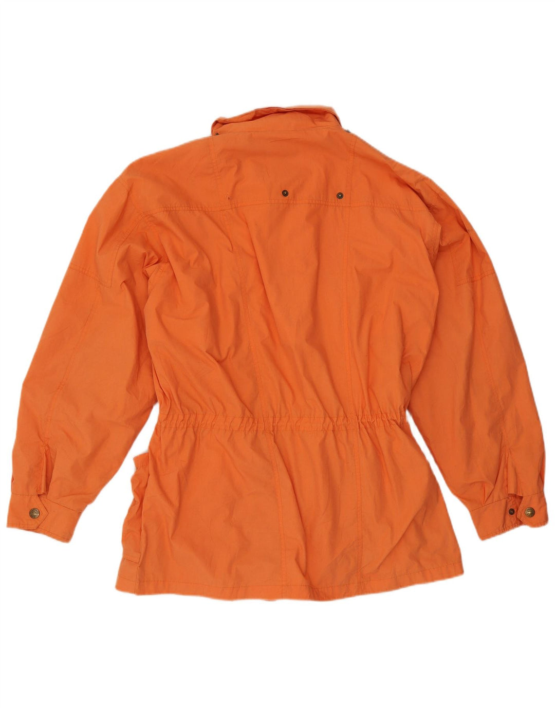 St John's Bay Herre Oversized Utility Jacket UK 44 2XL Orange Polyester